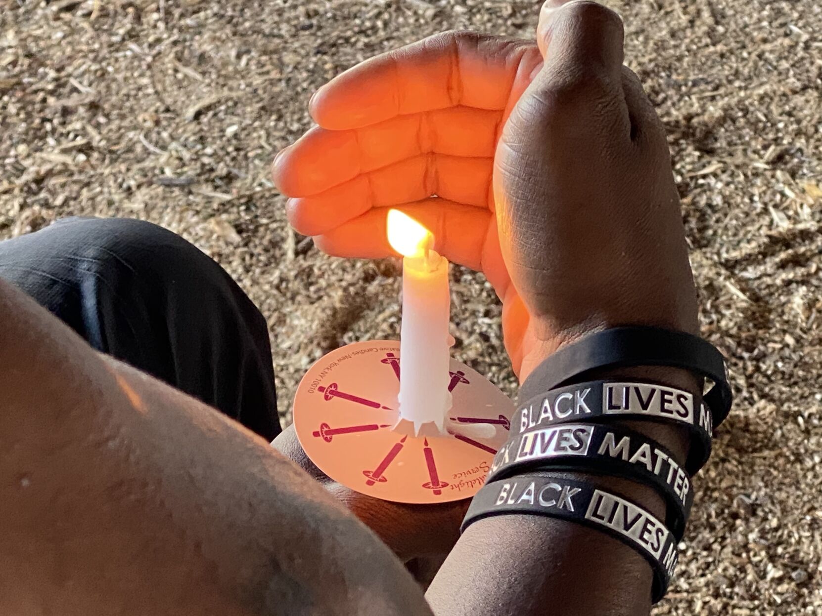 candle black lives matters